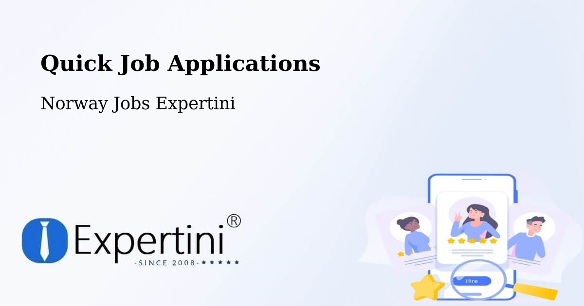 Quick Apply Feature – Frogner - Norway Jobs Expertini